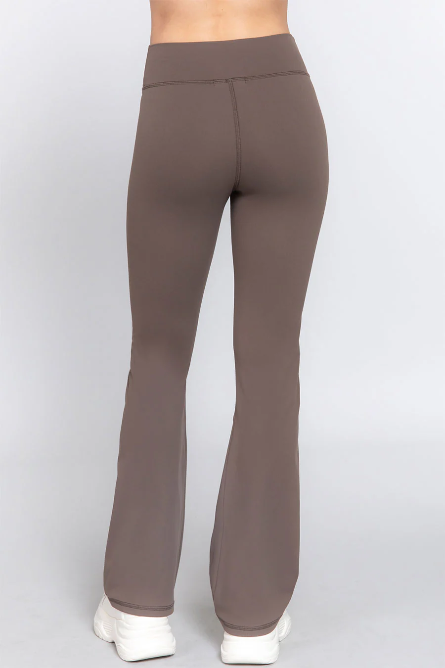Basic Flare Power Stretch Workout Long Pants - Image 19