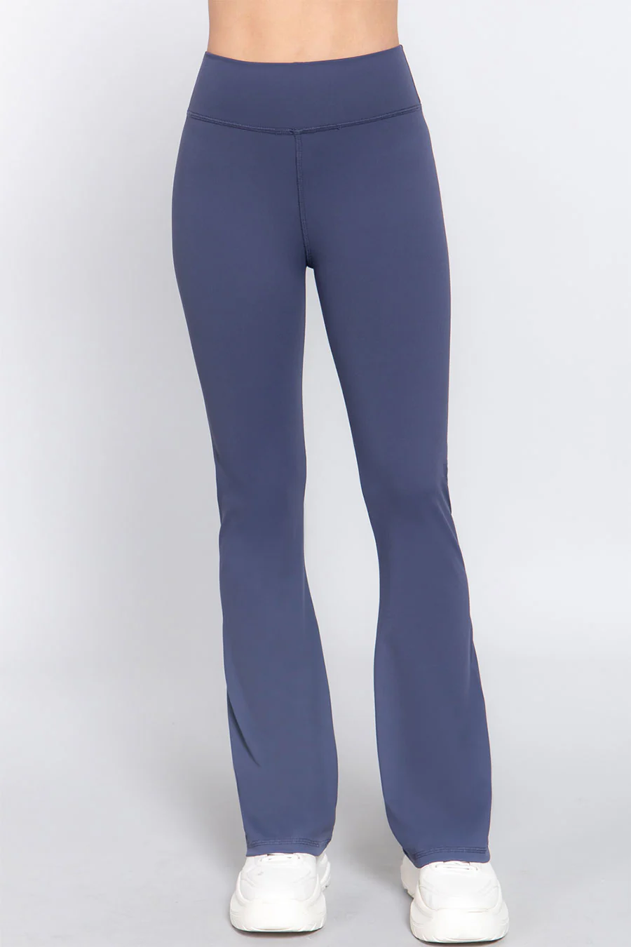 Basic Flare Power Stretch Workout Long Pants - Image 20