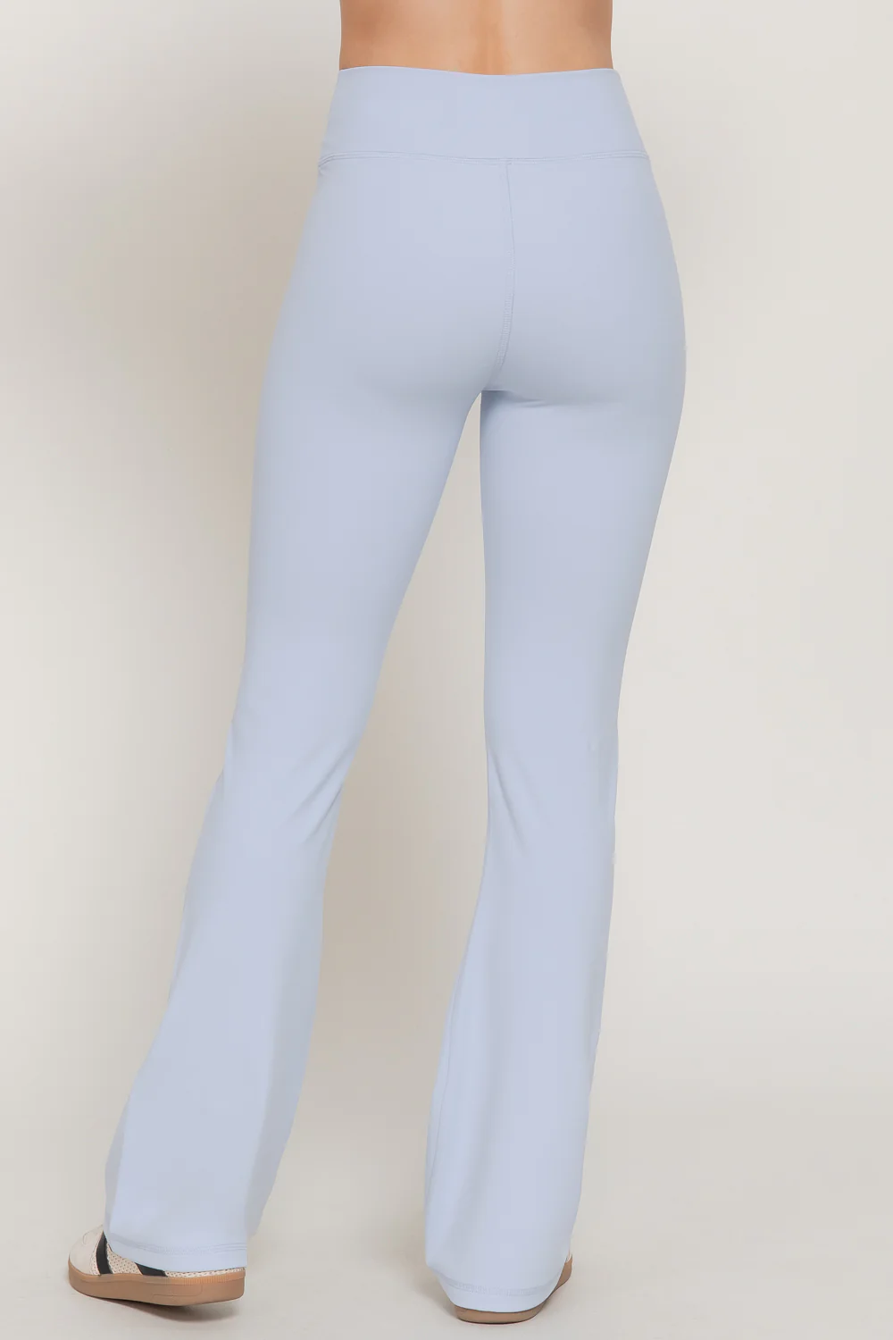 Basic Flare Power Stretch Workout Long Pants - Image 9