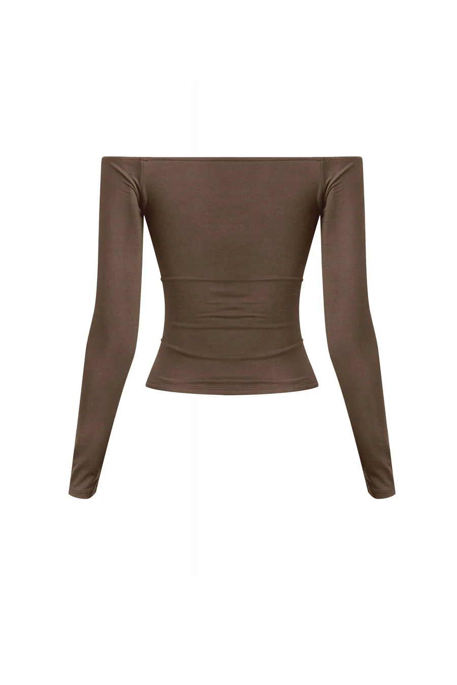 Tresser™ Long Sleeve Off Shoulder Casual Double-Layered Top - Image 5
