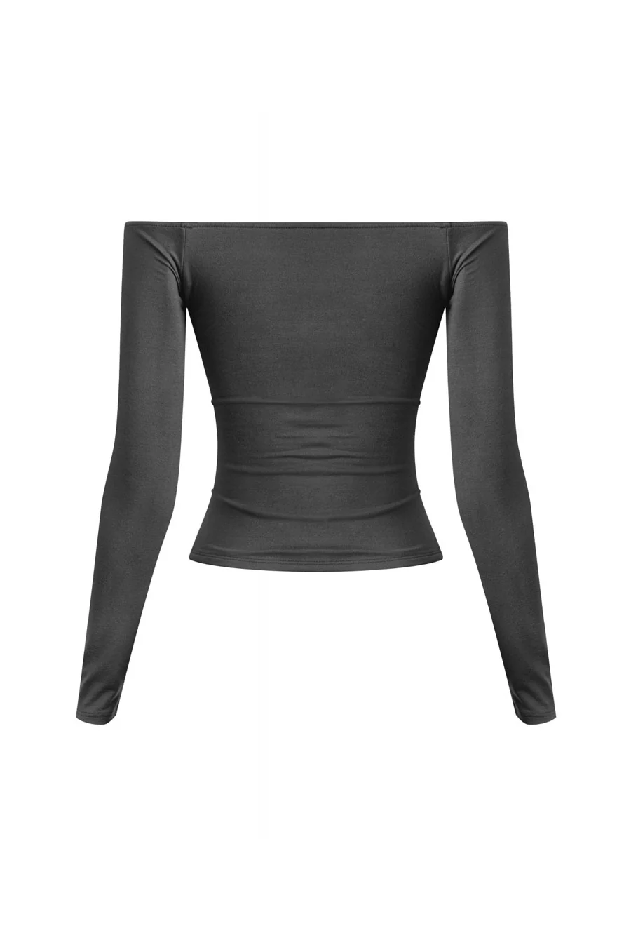 Tresser™ Long Sleeve Off Shoulder Casual Double-Layered Top - Image 8