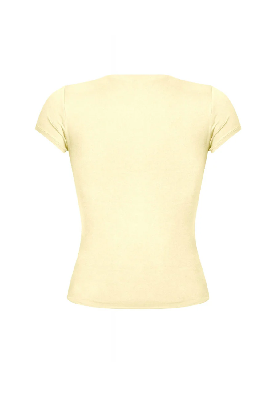 Tresser™ Short Sleeve Round Neck Solid Basic Top (Double-Layer) - Image 20
